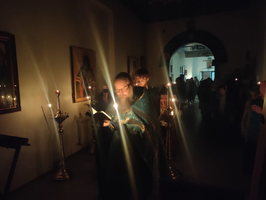 Всенощное бдение накануне праздника Покрова Пресвятой Богородицы (13.10)