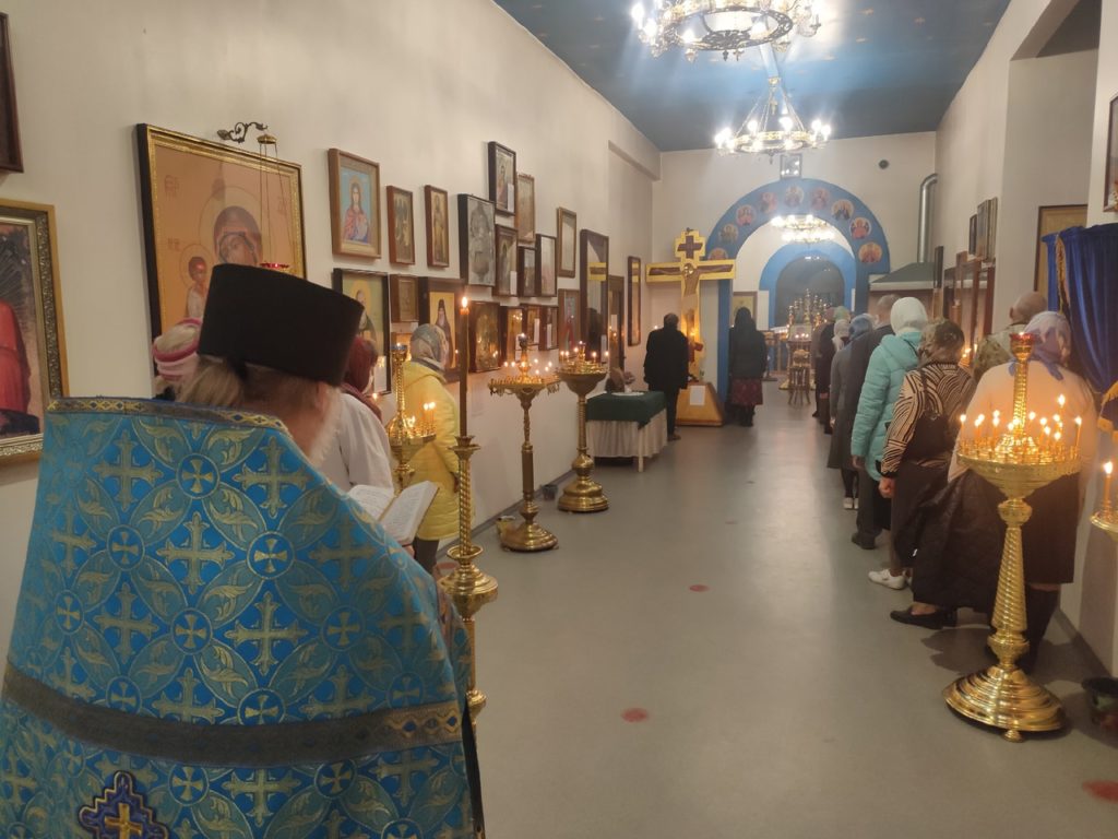 Всенощное бдение накануне праздника Покрова Пресвятой Богородицы (13.10)