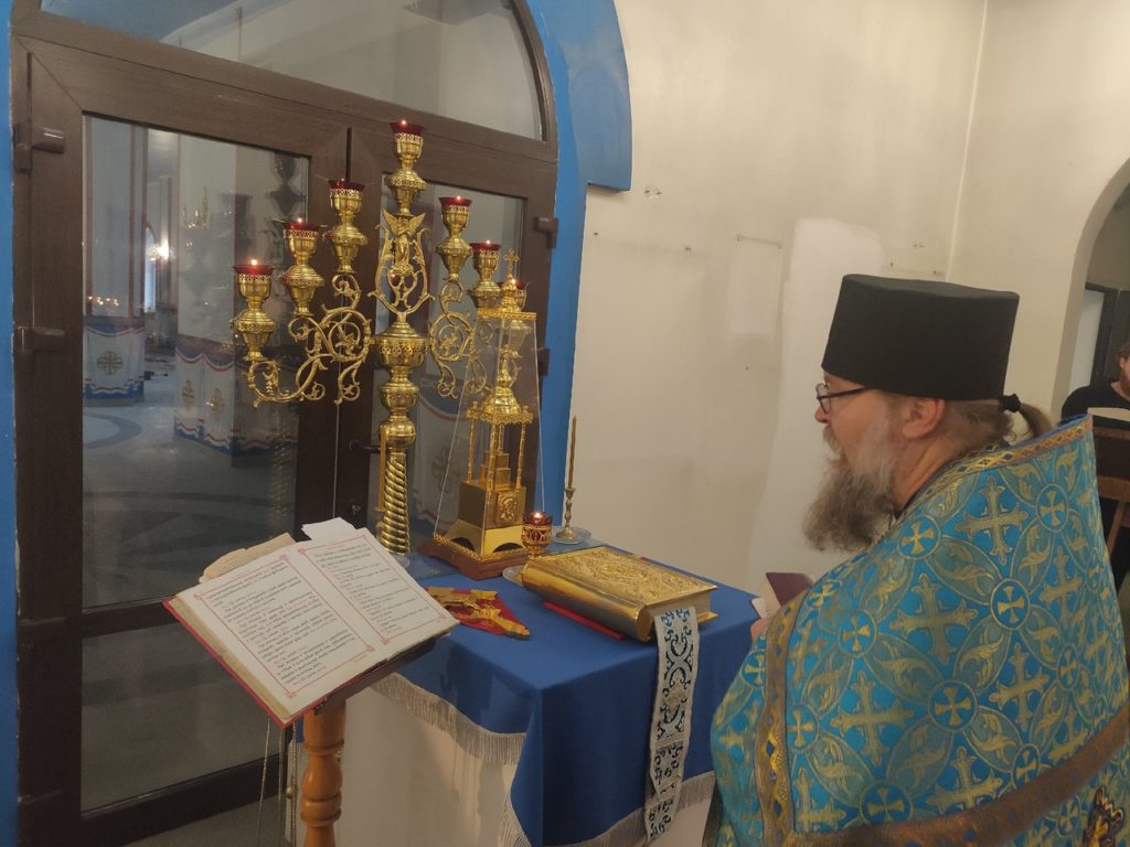 Всенощное бдение накануне праздника Покрова Пресвятой Богородицы (13.10)